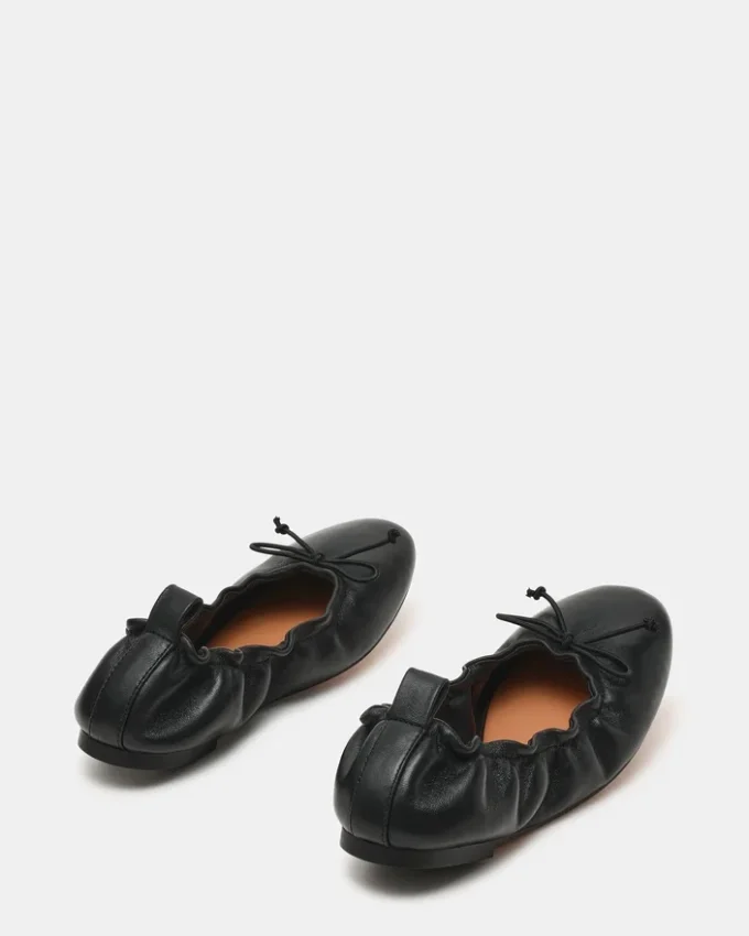 Lanti de cuero negro