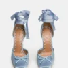 Larina Blue Satin Larina Blue Satin