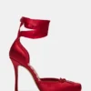 Larina Rojo Satinado Larina Rojo Satinado