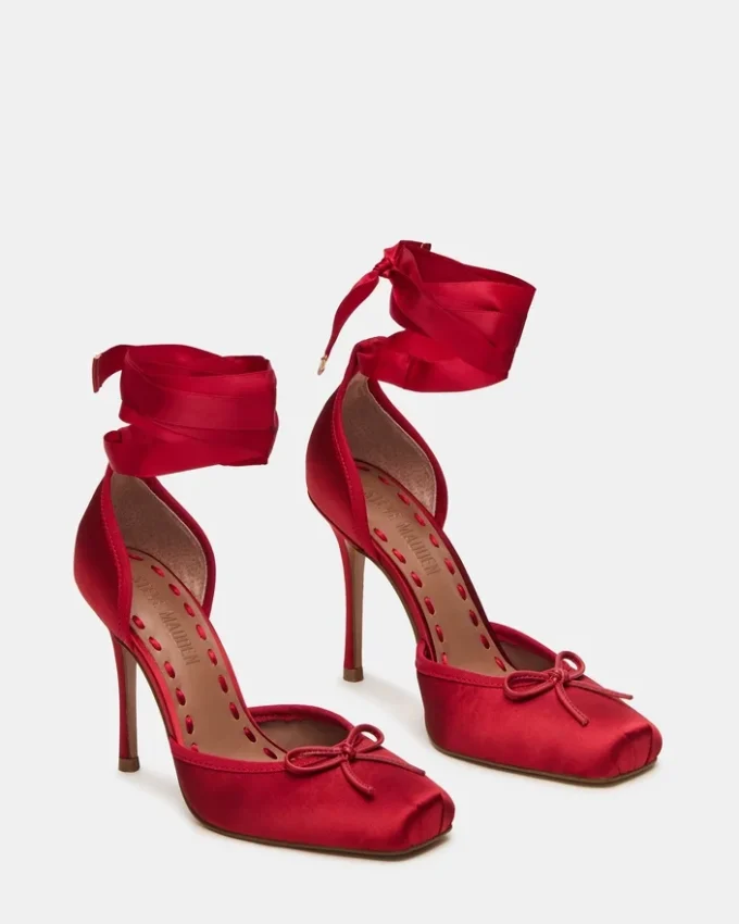 Larina Rojo Satinado Larina Rojo Satinado