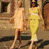 Falda Cinthia Golden Lime
