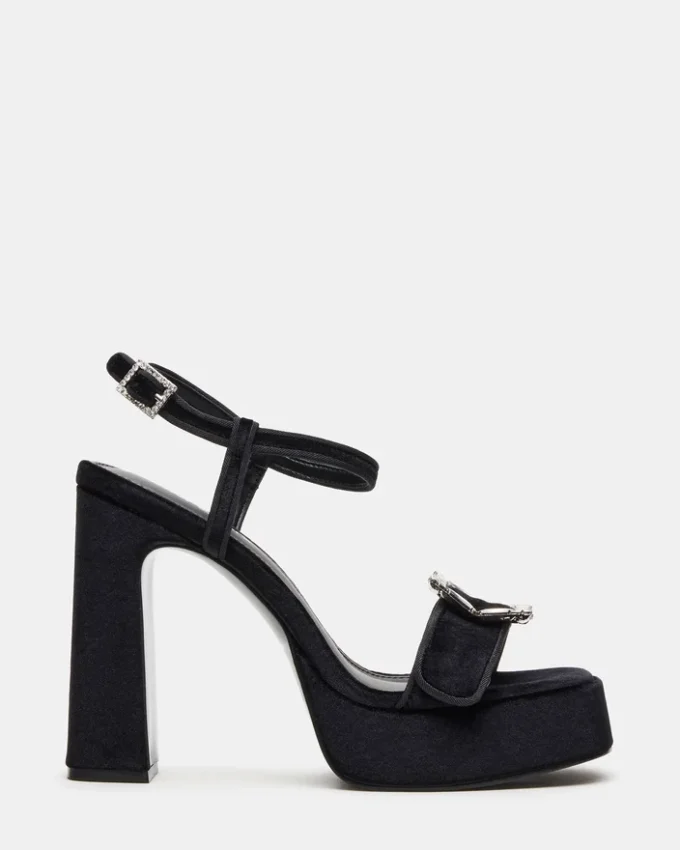 Liandra Buckle Black Velvet Liandra Buckle Black Velvet