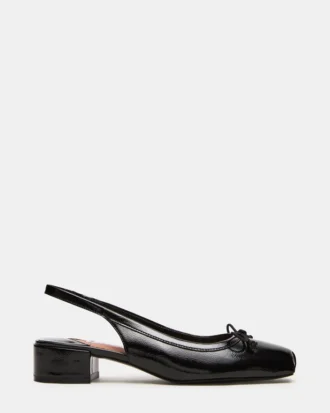 Loved Black Crinkle Patent