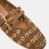 Lydia Perforated Taupe Lydia Perforated Taupe