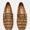 Lydia Perforated Taupe Lydia Perforated Taupe