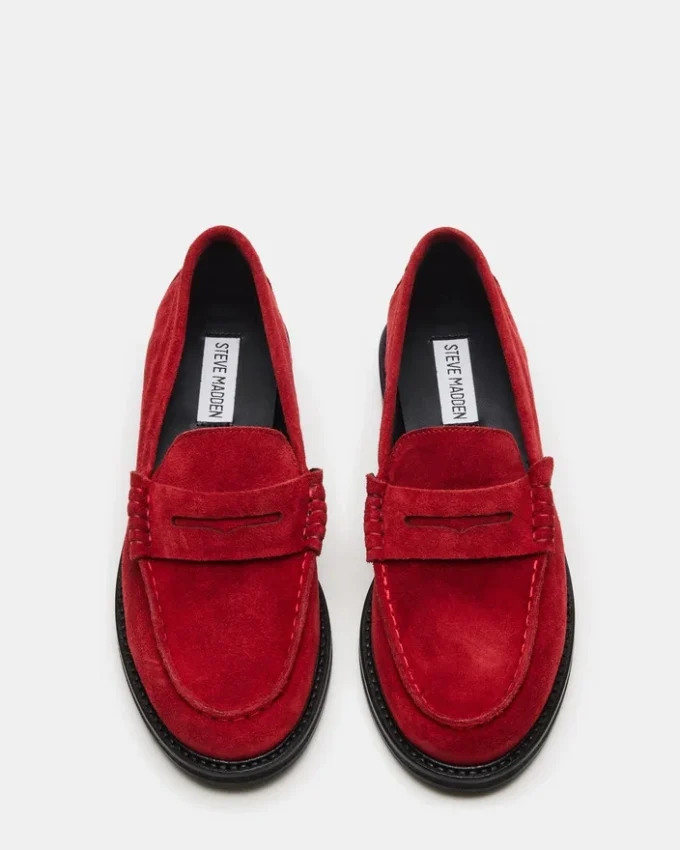 Madison de ante rojo Madison de ante rojo