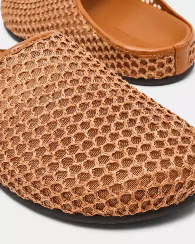 Malla de rafia color Fern Tan Malla de rafia color Fern Tan