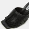 Morina de cuero negro Morina de cuero negro