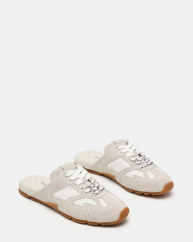Mules Aziel de ante blanco