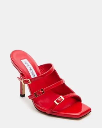 Opulento cuero rojo