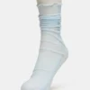 Pack de 2 pares de calcetines de malla lisa Sofia azul claro Pack de 2 pares de calcetines de malla lisa Sofia azul claro