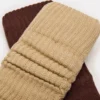 Pack de 2 pares de calcetines holgados acanalados, color tostado multicolor Pack de 2 pares de calcetines holgados acanalados, color tostado multicolor