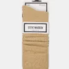 Pack de 2 pares de calcetines holgados acanalados, color tostado multicolor Pack de 2 pares de calcetines holgados acanalados, color tostado multicolor
