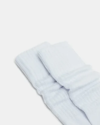 Pack de 2 pares de calcetines holgados blancos
