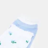 Pack de 3 pares de calcetines con estampado floral en blanco y multicolor Pack de 3 pares de calcetines con estampado floral en blanco y multicolor