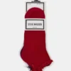 Pack de 3 pares de calcetines Melody con lazo y borde ondulado, rojo multicolor Pack de 3 pares de calcetines Melody con lazo y borde ondulado, rojo multicolor