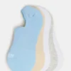 Pack de 5 pares de calcetines Zoe para zapatillas, azul claro