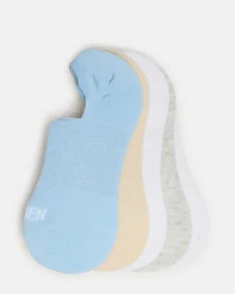 Pack de 5 pares de calcetines Zoe para zapatillas, azul claro Pack de 5 pares de calcetines Zoe para zapatillas, azul claro