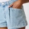 Pantalón corto Cici azul mar Pantalón corto Cici azul mar