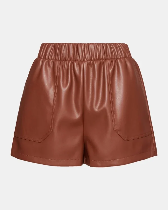 Pantalón corto Faux the Record Cognac Pantalón corto Faux the Record Cognac