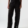 Pantalón de encaje Tre negro Pantalón de encaje Tre negro