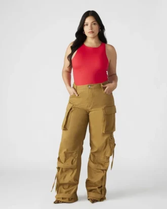 Pantalón Duo Caqui