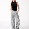 Pantalón Duo Sequin Leopard