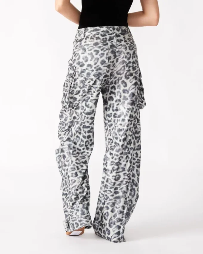 Pantalón Duo Sequin Leopard