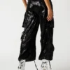 Pantalón Duo Sequin Negro Pantalón Duo Sequin Negro