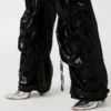 Pantalón Duo Sequin Negro Pantalón Duo Sequin Negro
