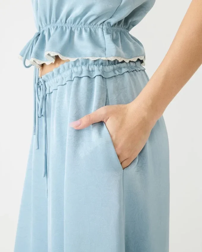 Pantalón Roan azul empolvado Pantalón Roan azul empolvado