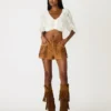 Pantalones cortos Cheyenne color café chicory Pantalones cortos Cheyenne color café chicory