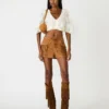 Pantalones cortos Cheyenne color café chicory Pantalones cortos Cheyenne color café chicory