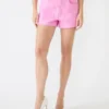 Pantalones cortos de lona Sienne en rosa Taffy Pantalones cortos de lona Sienne en rosa Taffy