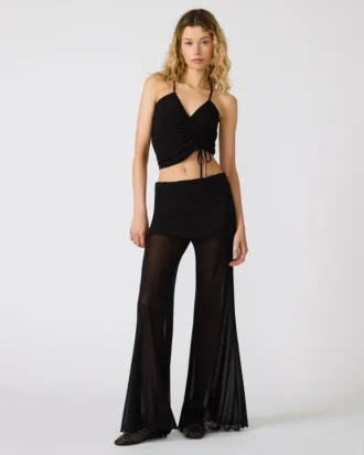 Pantalones de punto Veada negros