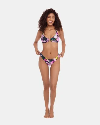Partes de abajo de bikini multicolor Dazey Fields