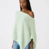 Poncho Channing verde bahía