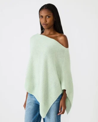 Poncho Channing verde bahía