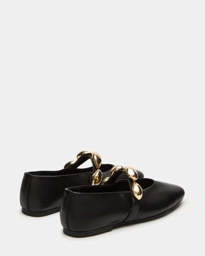 Poppin de cuero negro Poppin de cuero negro