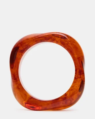 Pulsera retro curvada Natural