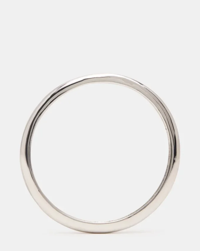 Pulsera tipo brazalete fina de plata Pulsera tipo brazalete fina de plata