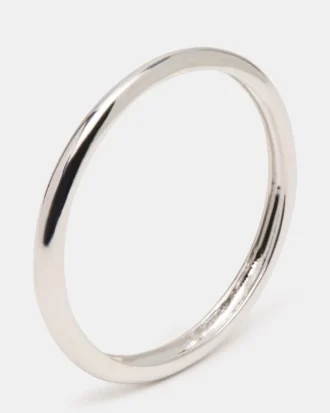 Pulsera tipo brazalete fina de plata Pulsera tipo brazalete fina de plata