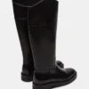 Radke de cuero negro Radke de cuero negro