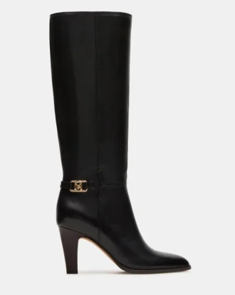 Rhett de cuero negro