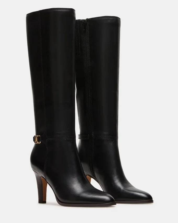 Rhett de cuero negro Rhett de cuero negro