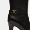 Rhett de cuero negro Rhett de cuero negro
