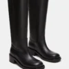Riggs de cuero negro Riggs de cuero negro