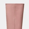 Riggs de cuero rosa