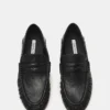 Roger de cuero negro Roger de cuero negro
