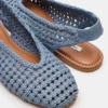 Rumi de cuero azul Rumi de cuero azul